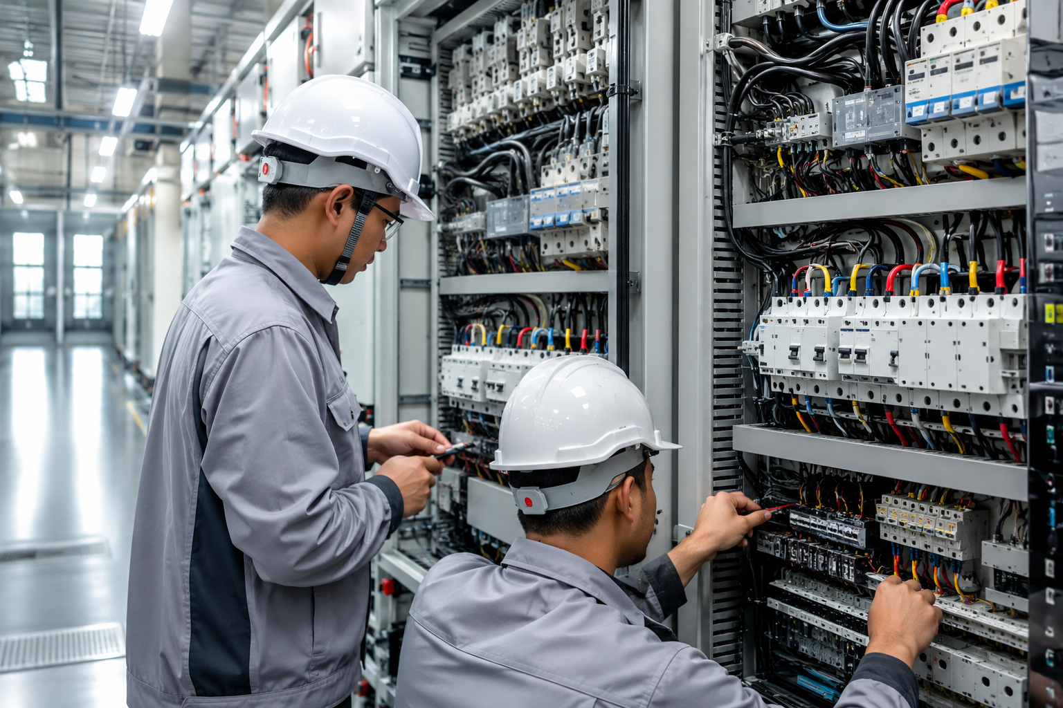 Lắp đặt hệ thống điện và tủ điện điều khiển cho nhà máy – Thata Vietnam
