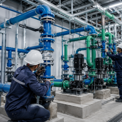 Thi công lắp đặt hệ thống cấp thoát nước nhà xưởng | Thata Vietnam